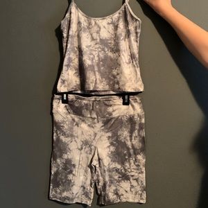 Biker Shorts & Tank Set